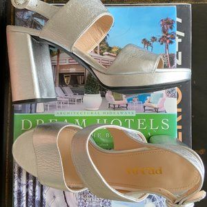 PRADA chunky 4" heeled sandal